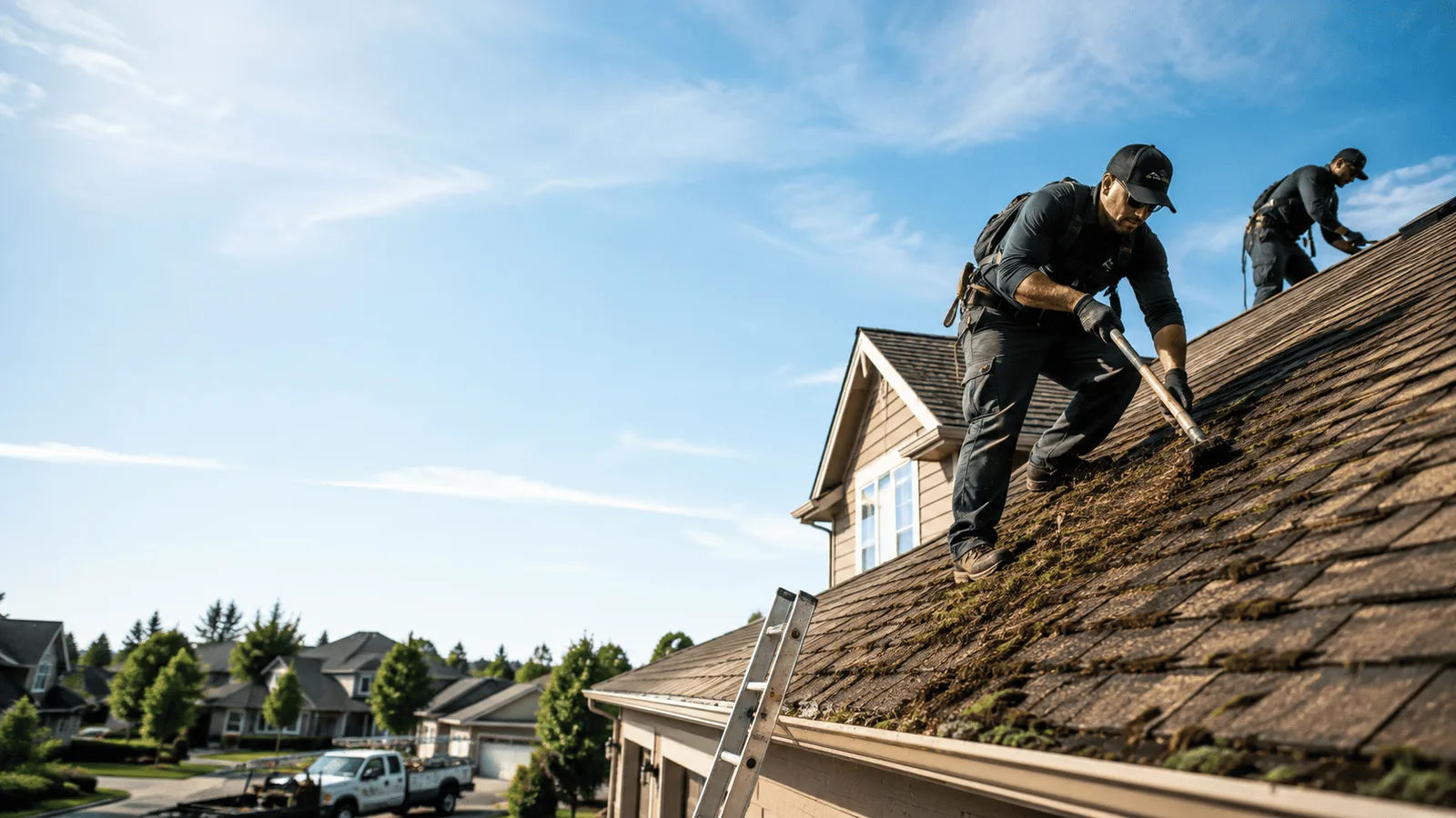 Roof Moss Removal in Jamestown, ND near me
